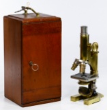 James W Queen & Co Microscope