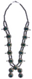 Native American Squash Blossom Necklace