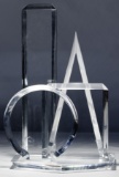 Hivo Van Teal (American, 20th Century) Lucite Sculpture