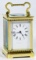 Bigelow Kennard Brass and Glass Carriage Clock