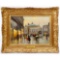 Edouard Cortes (French, 1882-1969) 'Avenue de l'Opera' Oil on Canvas