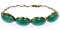 14k Gold and Jadeite Jade Bracelet