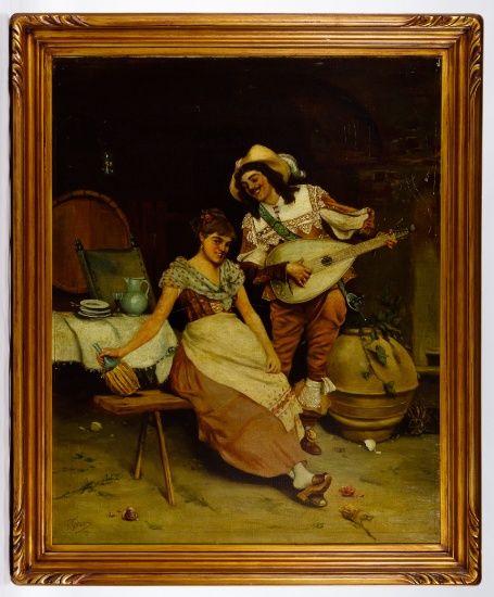 F. Tonio (European, Late 19th / Early 20th Century) Oil on Canvas