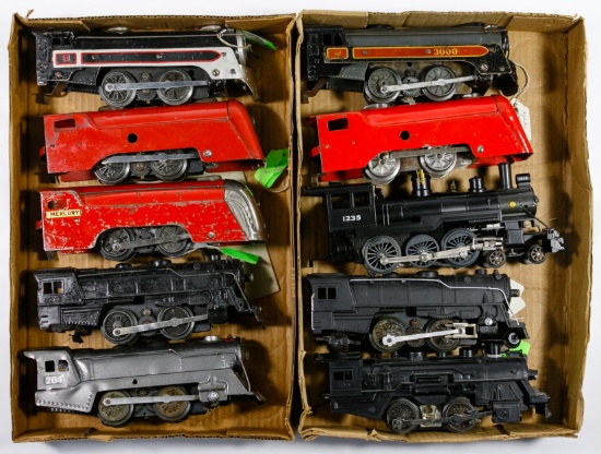 Marx Model Train Locomotive Assortment