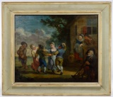 (After) Adriaen Jansz van Ostade (Dutch, 1610-1685) Oil on Canvas