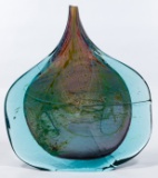 Michael Harris for Mdina Art Glass Fish Head Vase