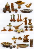 Van Briggle Brown / Green Pottery Assortment