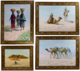 Persian Artwork Acrylic on Canvas Assortment