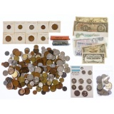 World: Coins and Currency Assortment