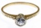 14k Gold and Diamond Ring