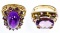 14k Gold, 10k Gold and Gemstone Rings