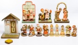 Anri Italian Hand-Carved Wood Figurine Assortment