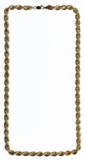 18k Gold Twisted Rope Necklace