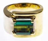 14k Gold and Gemstone Ring