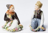 Royal Copenhagen 'Amager' Figurines