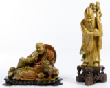 Chinese Carved Soapstone Figurines