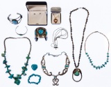 Sterling Silver and Turquoise Jewelry Assortment