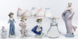 Lladro Figurine and Bell Assortment