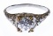 18k White Gold and Diamond Art Deco Ring