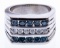 14k White Gold and Diamond Ring