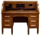 Oak Roll-Top Desk by A H Revell & Co, Chicago