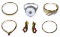 14k Gold Ring and Earring Assortment