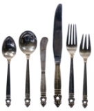 International 'Royal Danish' Sterling Silver Flatware Service