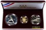 1992 GOld Olympic Coin Set