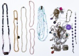 Sterling Silver and Semi-Precious Gemstone Jewelry Assortment