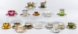 German and Austrian Cup and Saucer Assortment