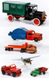 Pressed Steel Toy and Plane Assortment