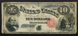 1880 $10 'Jackass' Legal Tender F