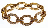 18k Rose Gold and Diamond Bracelet