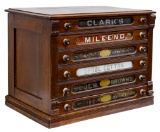 Eastlake Style Clark's Spool Cabinet