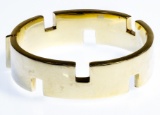 14k Gold Hinged Bangle Bracelet