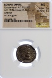 Roman Empire AD 307-337 Antioch MS NGC