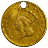 1873 $1 Gold Details