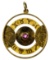 Gubelin 18k Gold and Ruby 'Zodiac' Pendant