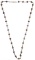 14k Tri-Color Gold Bead Necklace