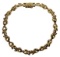 18k Gold Heart Link Bracelet