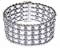 Chiampesan 18k White Gold Bead and Diamond Bracelet