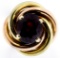 14k Rose and Yellow Gold and Garnet Ring