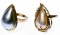 14k Gold and Mabe Pearl Rings