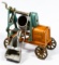 Kenton Toy Co. Jaeger Cast Iron Toy Cement Mixer