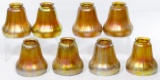 Steuben Art Glass Lamp Shade Assortment