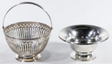 Tiffany & Co. Sterling Silver Bowl and Basket