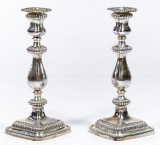 Gorham 'Georgian' Sterling Silver Candlesticks