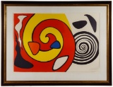 Alexander Calder (American, 1898-1976) 'Escargot' Lithograph