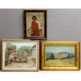 Framed Oil Painting Assortment