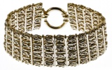 14k Gold Mesh Bracelet